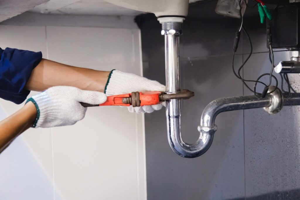 Under Sink Plumbing