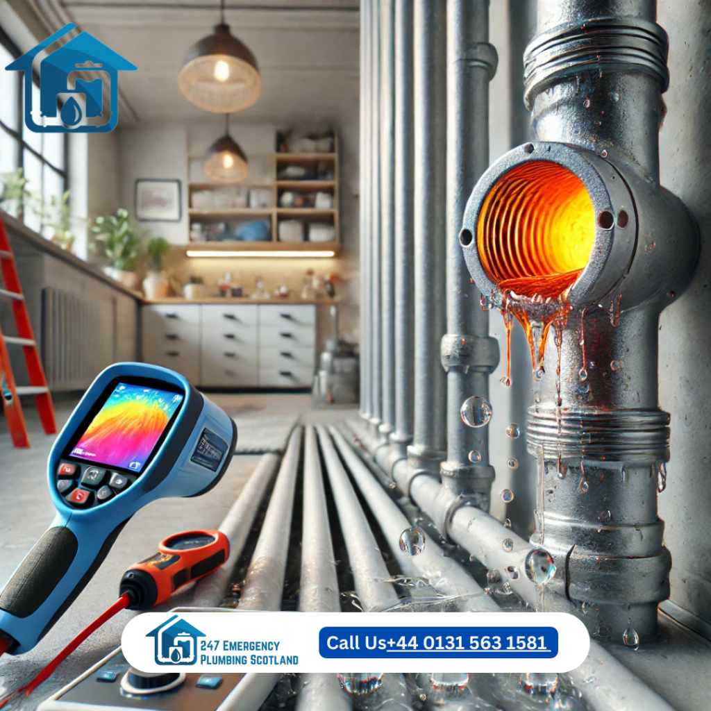 heating leak detection